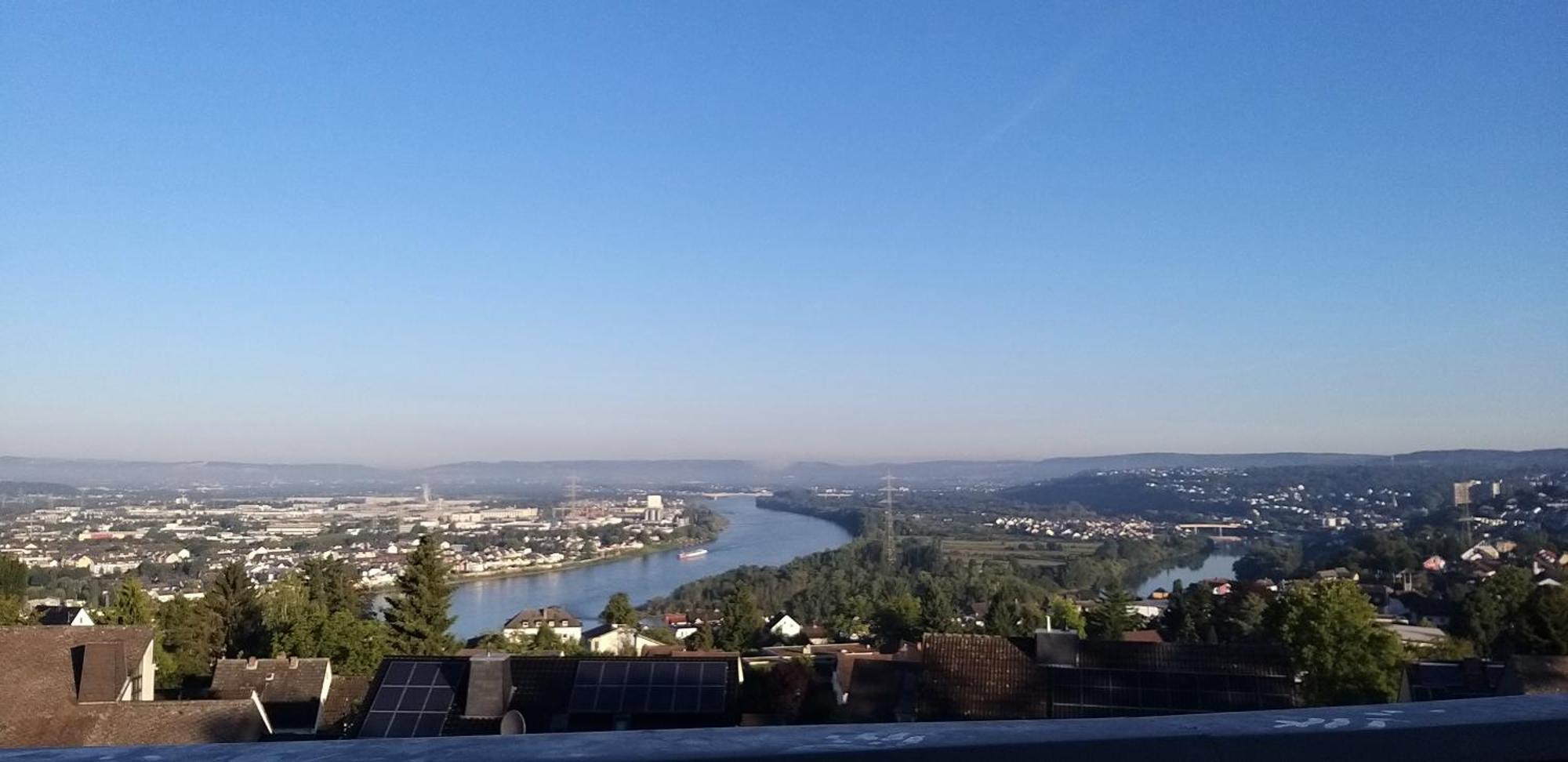 Rheinblick Am Rheinsteig Zur Festung Ehrenbreitstein Mit Balkon Und Sauna Urbar  Værelse billede